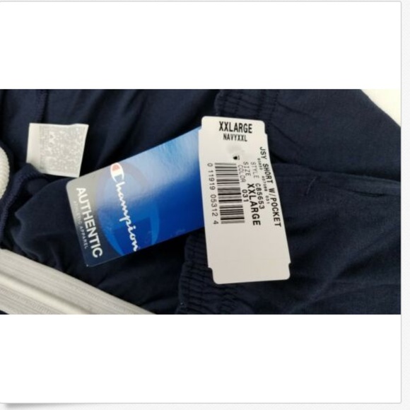 Champion Authentic Pocketed Jersey Athletic Shorts - Picture 5 of 8